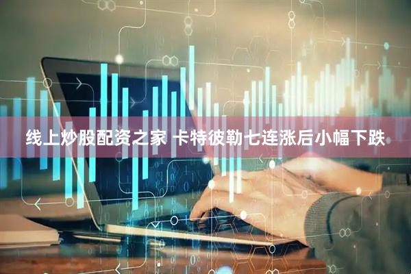 线上炒股配资之家 卡特彼勒七连涨后小幅下跌